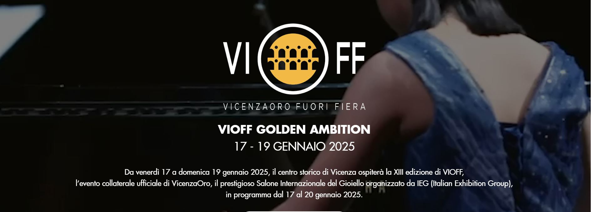 VIOFF GOLDEN AMBITION DAL 17 AL 19 GENNAIO A VICENZA